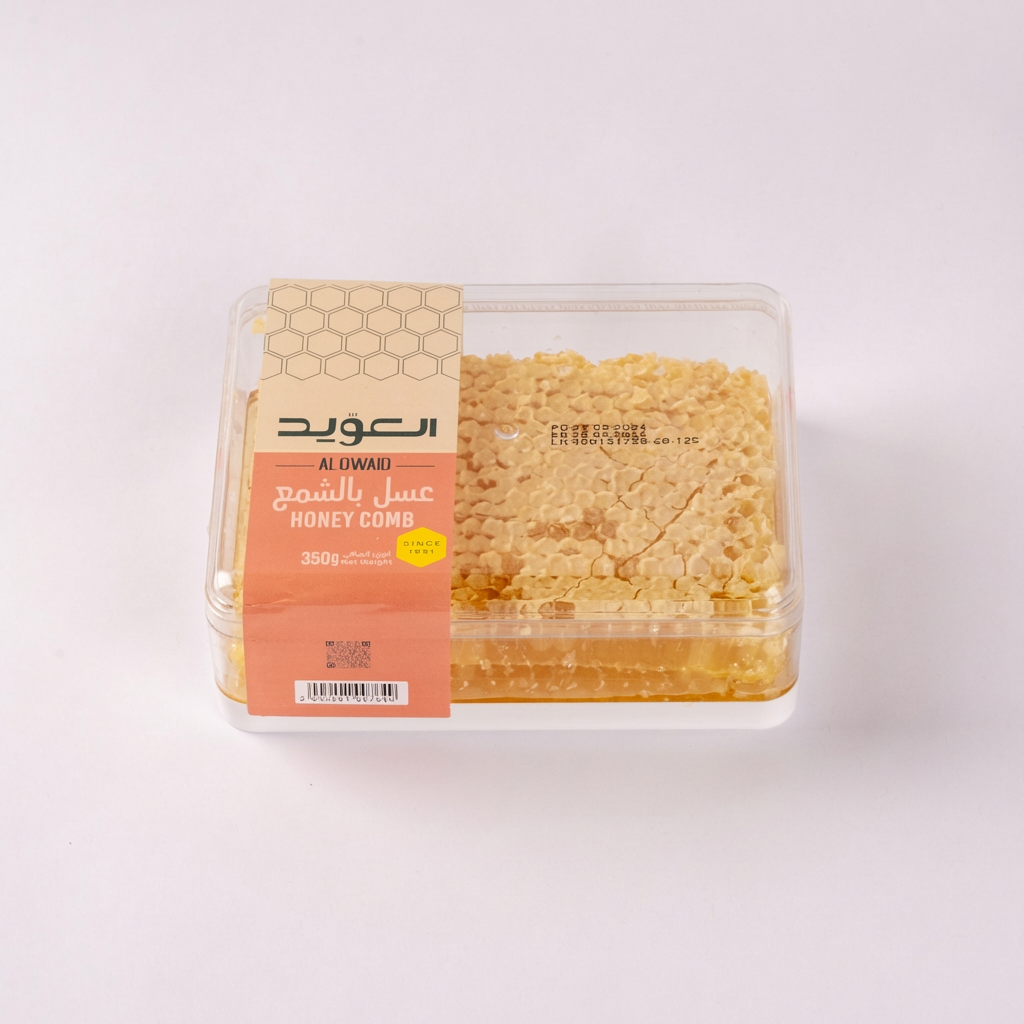 عسل بالشمع 350جم