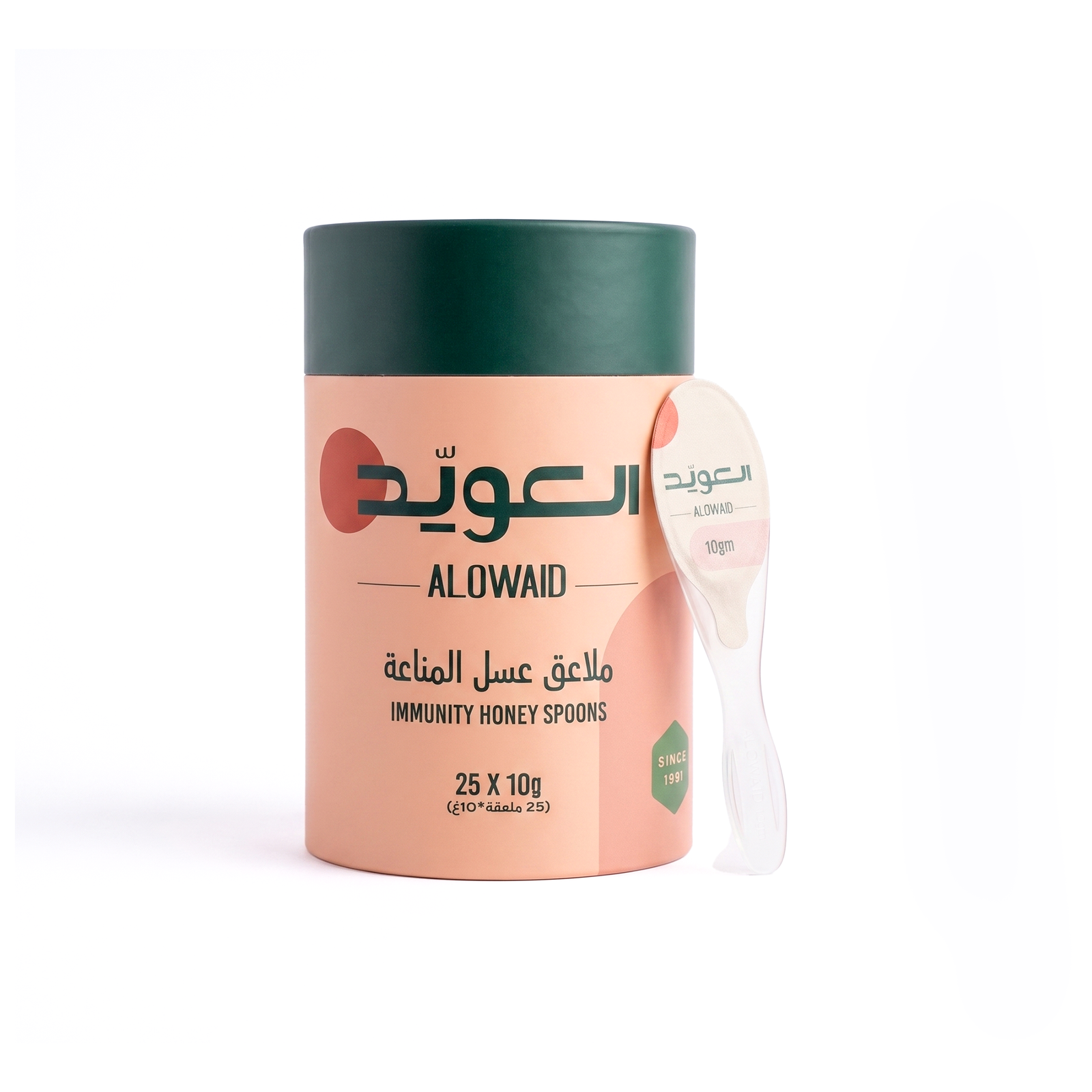 ملاعق عسل المناعة (25ملعقة*10جم)